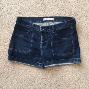 J Brand denim shorts 5 button fly
